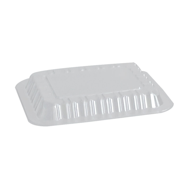 1 Lb Oblong Plastic Dome Lid | 500/case