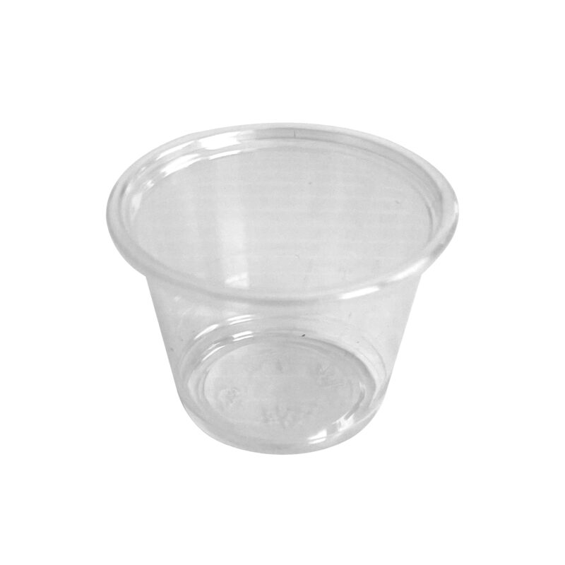 1 oz Clear Plastic Portion Cup | 2500/case
