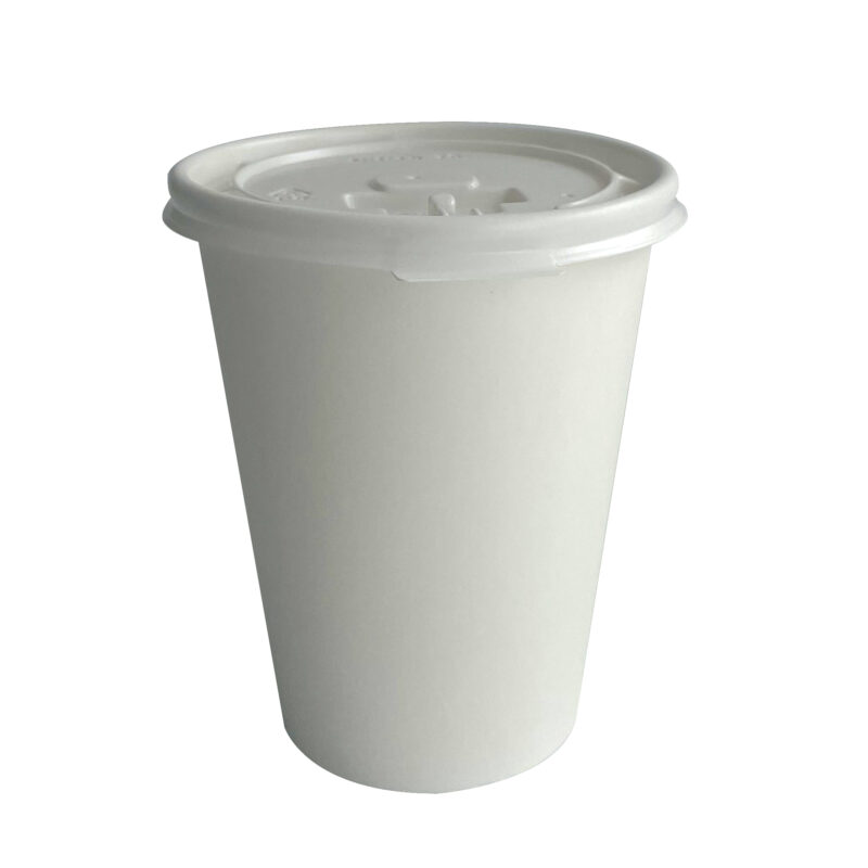 12 oz Paper Cup White | 1000/case - Image 3