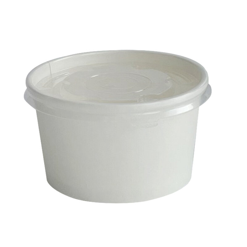 12 oz White Paper Soup Bowl | 500/case - Image 2