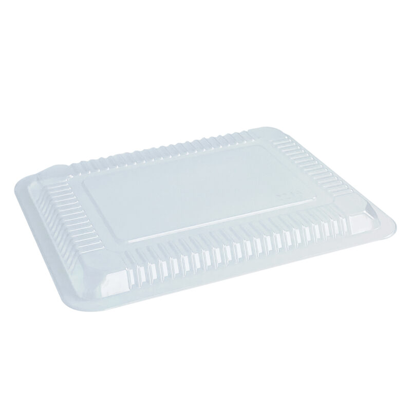 2.25 Lb Oblong Plastic Dome Lid | 500/case