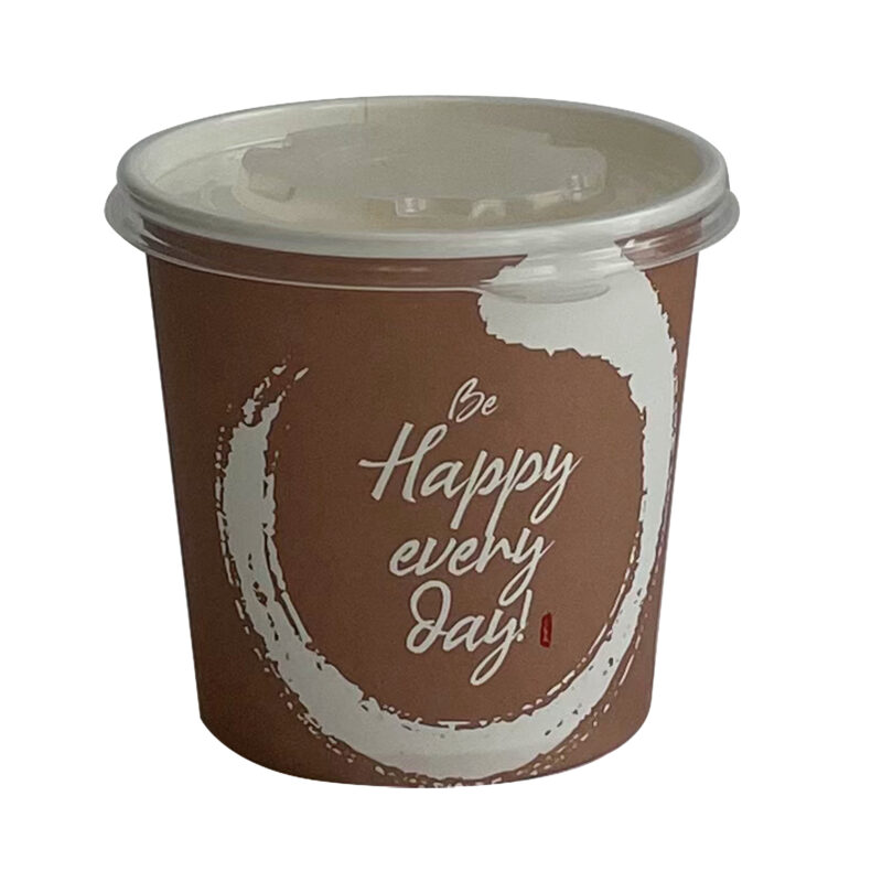 24 oz Printed Generic Paper Soup Bowl | 500/case - Image 2