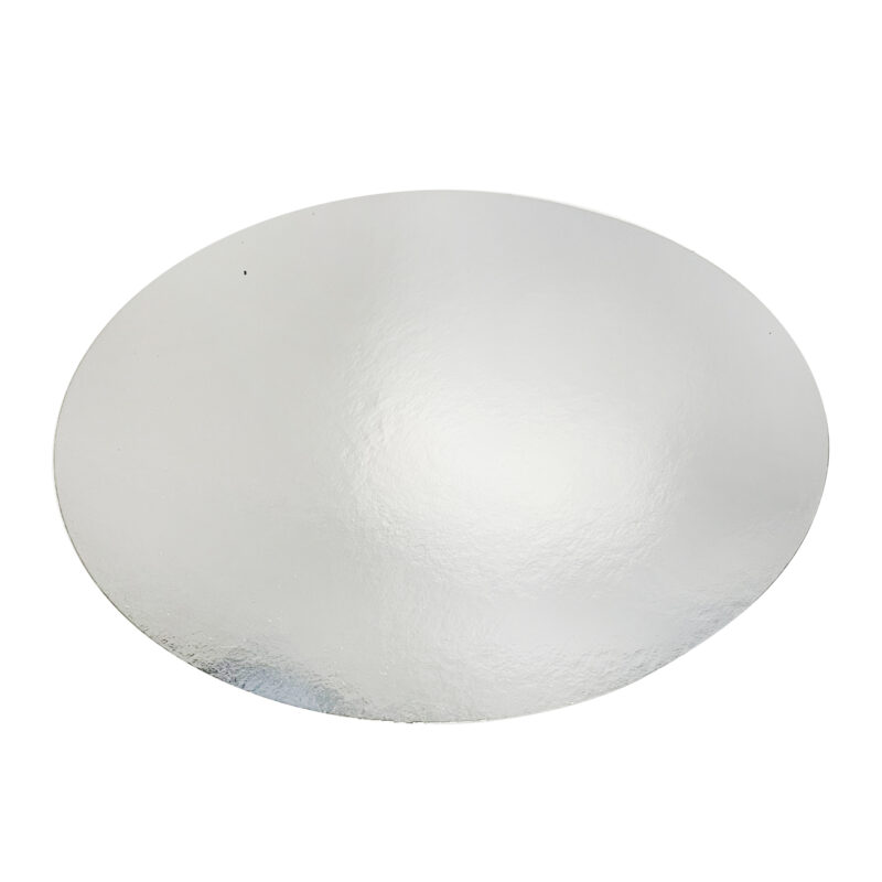 7" Round Heavy Foil Laminated Board Lid | 500/case