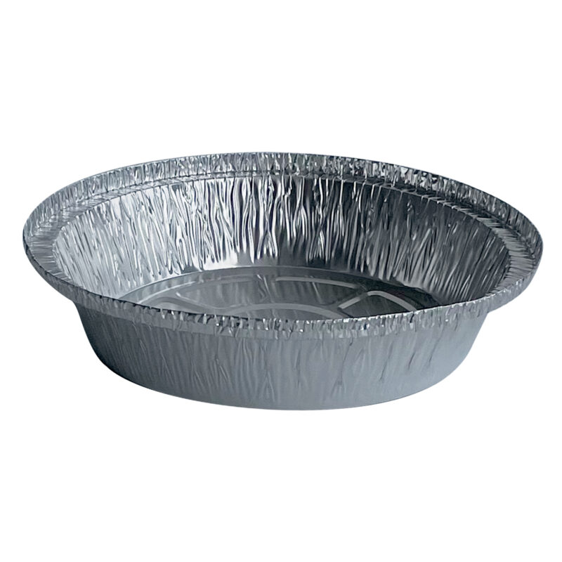 7" Round Heavy Weight Foil Take-out Pan | 500/case