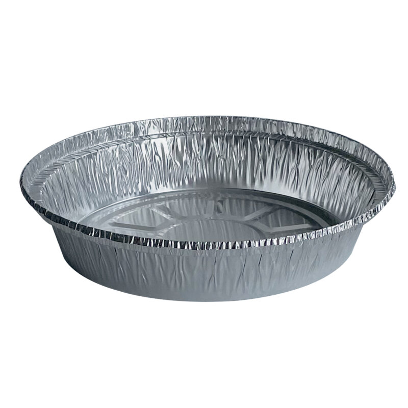 9" Round Heavy Weight Foil Take-out Pan | 500/case