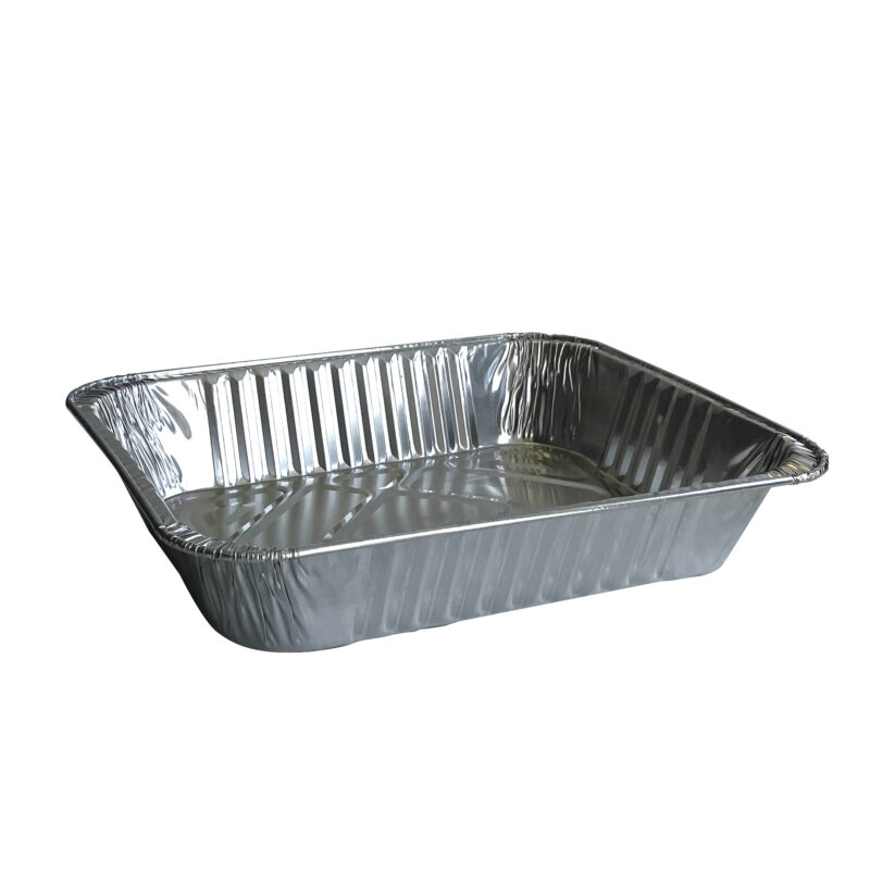 Aluminum Half Size Deep Container | 100/case