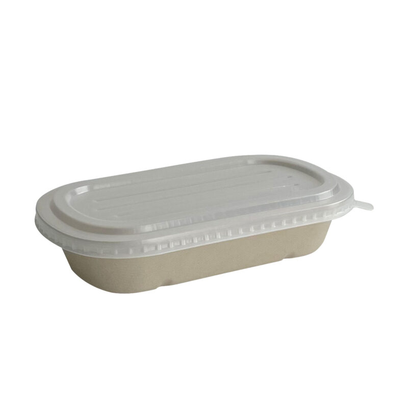 28oz Bagasse Container (1-Comp) / 150 /case - Image 2