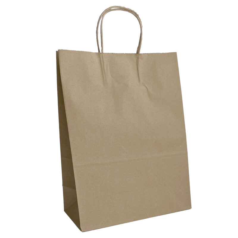 Unbranded Kraft Paper Bags 10” x 5” x 13” | 250/case